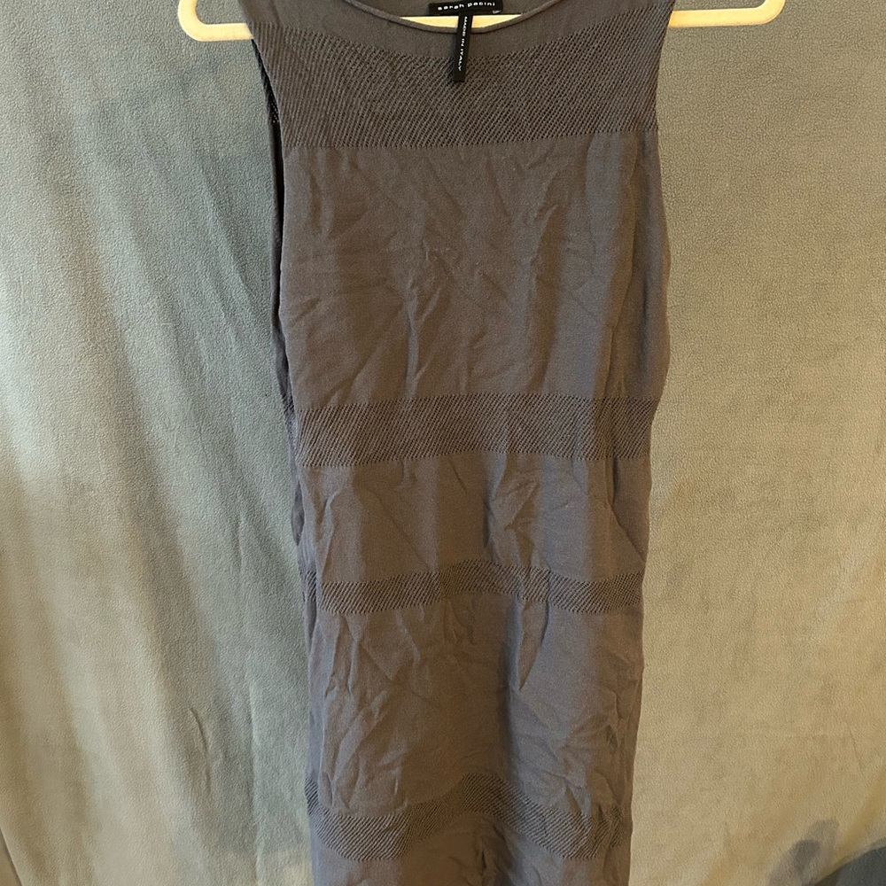 Sarah Pacini Elegant Gray Garment
